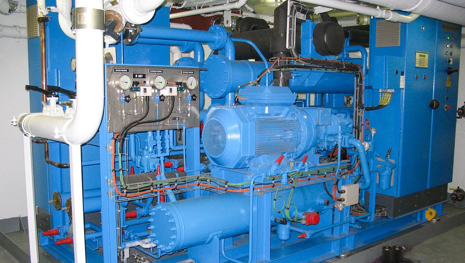 Shakeproof Requirement Refrigeration Plant Marine Machinery