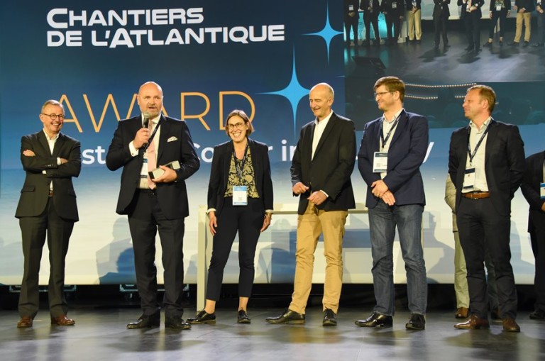 ALMACO awarded at Chantiers de L’Atlantique Supplier Symposium (Image at LateCruiseNews.com - June 2023)